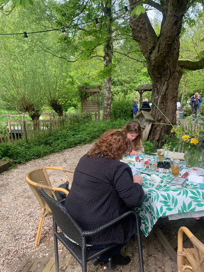 Botanische print maken op een tas