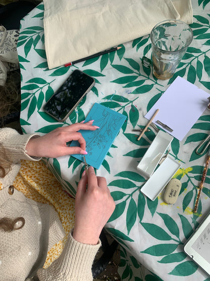 Botanische print maken op een tas